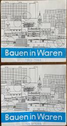 Bauen in Waren 1263 - 1988 (2 Stück)