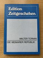 Edition Zeitgeschehen: Die Weimarer Republik