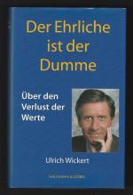 Ulrich WICKERT: DER  EHRLICHE  IST  DER 