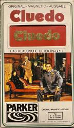 Cluedo Original Magnet Ausgabe 1991 Parker - für 3 - 6 Spieler - ab 8 Jahren