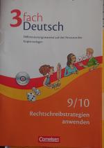 3fach Deutsch Differenzierungsmaterial Rechtschreibstrategien 9/10