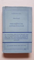 Alois Dempf: Theoretische Anthropologie