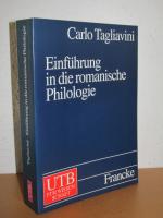 Einführung in die romanische Philologie  - 2., verbesserte Auflage 1998