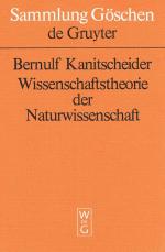 Bernulf Kanitscheider: Wissenschaftstheo Bernulf Kanitscheider: Wissenschaftstheo