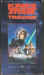 Krieg der Sterne Trilogie. (Krieg der Sterne, Das Imperium schlägt zurück, Rückkehr der Jedi-Ritter) THX- Ausgabe von 1995. 3 VHS im Pappschuber. Ursprüngliche Kinofassung