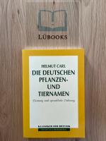 Die deutschen Pflanzen- und Tiernamen