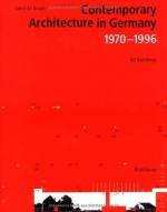 Bruyn de, Gerd: Contemporary Architectur