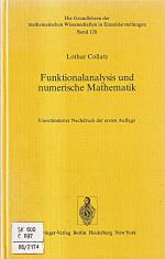 Grundlehren der mathematischen Wissenschaften, Bd.120: Funktionsanalysis und numerische Mathematik