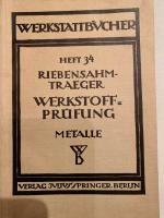 Werkstoffprüfung (Metalle) Heft 34