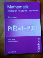 LEHRERBAND ---  Mathematik. Entdecken - verstehen - anwenden / Stochastik - LEHRERBAND