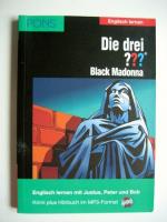 PONS Die drei ??? Black Madonna - Lektüre: Englisch lernen mit den 3 Fragezeichen - ohne MP3Hörbuch