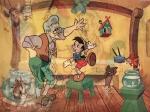 3D Postkarte Wackelkarte Creation of Pinocchio PS-207 - unbeschrieben