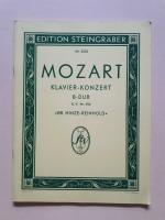 Mozart:  Klavier-Konzert B-Dur, K.-V. Nr. 595, (Edition Steingräber Nr. 2252)