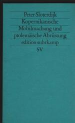 Peter Sloterdijk: Kopernikanische Mobilm Peter Sloterdijk: Kopernikanische Mobilm