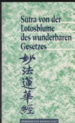 Sutra von der Lotosblume des wunderbaren