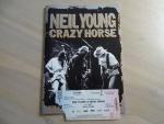 NEIL YOUNG CRAZY HORSE - Tourheft 2001 mit Eintrittskarte