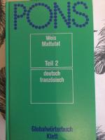 Weis, Erich; Mattutat, Heinrich: PONS Gl