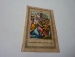 Franziskaner-Text: Andachtsbildchen, Hei Franziskaner-Text: Andachtsbildchen, Hei