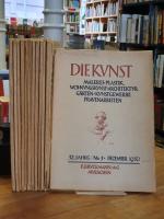 Konvolut von 12 Ausgaben der Zeitschrift 'Die Kunst - Malerei, Plastik, Wohnungskunst, Architektur, Gärten, Kunstgewerbe, Frauenarbeiten - Monatshefte für freie und angewandte Kunst', Band 64, 32. Jahrgangs, Hefte 1-12