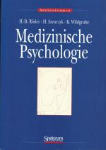 Lehrbuch der Medizinischen Psychologie