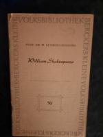 William Shakespeare. Berckers kleine Volksbibliothek. Heft 30.