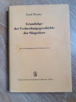 Erich Thenius: Grundzüge der Verbreitung