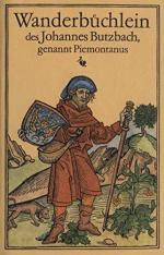 Wanderbüchlein des Johannes Butzbach, ge
