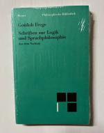 Schriften zur Logik und Sprachphilosophie - Aus dem Nachlaß  OVP