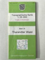Wanderkarte von Sachsen, Tharandter Wald
