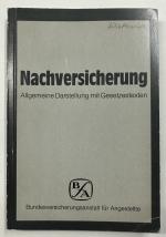 Nachversicherung - Allgemeine Darstellung mit Gesetzestexten - Soziale Sicherung für ehemalige Angehörige des Öffentlichen Dienstes