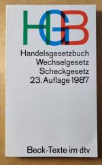 Handelsgesetzbuch HGB - Wechselgesetz, S