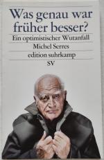 Serres, Michel (Autor). Lorenzer, Stefan Serres, Michel (Autor). Lorenzer, Stefan