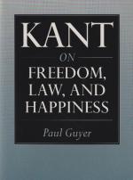 Kant  on  Freedom, Law and Happiness