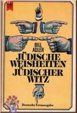 bill adler: jüdische weisheiten   jüdisc