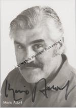Mario Adorf: Original Autogramm Mario Ad