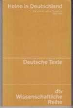 Heinrich Heine: Heine in Deutschland. Do Heinrich Heine: Heine in Deutschland. Do