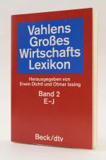 Erwin Dichtl und Otmar Issing: Vahlens G Erwin Dichtl und Otmar Issing: Vahlens G