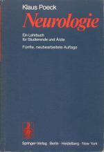 Klaus Poeck: Neurologie: Ein Lehrbuch fü