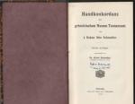 Otto Schmoller: Handkonkordanz zum griec Otto Schmoller: Handkonkordanz zum griec
