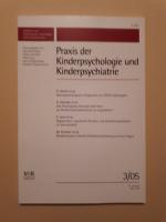 Praxis der Kinderpsychologie und Kinderp
