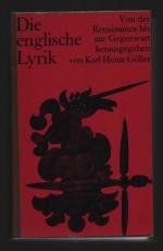 Die englische Lyrik /Von der Renaissance bis zur Gegenwart