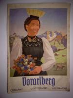 Altes Prospekt "Vorarlberg" 1940er Jahre