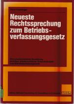 Peter Feichtinger: Neueste Rechtssprechu