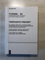 Frank Schorkopf: Verfasste Freiheit