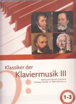 Klassiker der Klaviermusik Werke von Hummel, Telemann, Smetana, Dvorak, J. S. Bachs Söhnen, u.a.