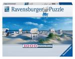 Strandkörbe auf Sylt (Puzzle): Panorama-Puzzle 1000 Teile