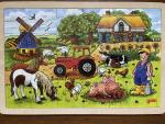 Bauernhof Puzzle