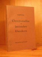 J Rappold: Chrestomathie aus lateinische