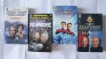 4 Bücher STAR TREK – Der Garten / Die Epidemie /  Der Kronprinz / Dunkler Spiegel  ( The next Generation, Voyager, Sammlung, Konvolut Raumschiff Enterprise 1A Buchpaket )