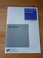 DER RHEIN * Der Bürger im Staat Heft 2 / 2000 * LpB * Schifffahrt, Nationalsymbol